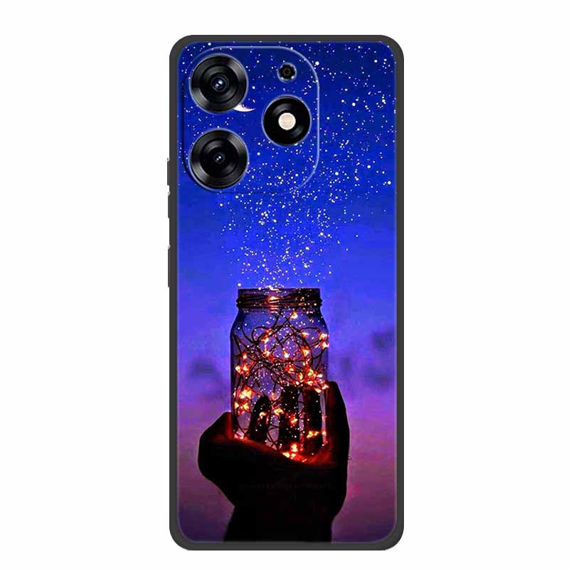 Phone Case For Blackview Shark 9 Case Black Silicone Soft Coque Funda For Blackview Shark 9 Back Cover Case Shark9 6.67" Shell