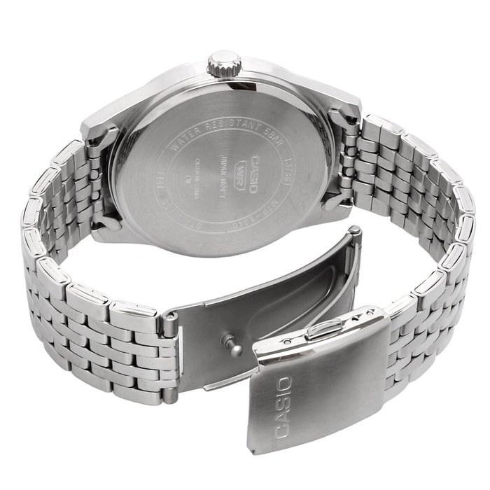 [Casio] Standard Quartz Men's Watch MTP-E340D-2AV Multi-Calendar 7-Link Bracelet Silver & Blue - Imported - Blue MTP-E340D-2AV