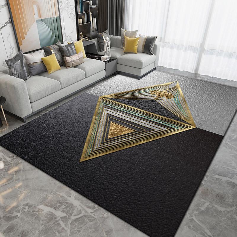 Tapis Décoration de Maison Tapis en Flanelle Douce pour Salon Salle de Bain Tapis de Sol Décoration de Maison