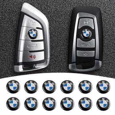 11/14mm Car Remote Control Key Badge Stickers For F07 F34 F10 F20 F48 F39 F30 F25 F26 F15 F16 F22 F32 E90 E92 E70 E71 E46 E6