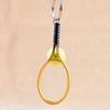 Tennis Charms Bag Pendant Tennis Pendant Sport Key Ring Car Key Ring Tennis Racket Keychain