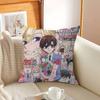 Classics Anime Ouran High School Host Club Pillow Covers Cartoon Sofa Home Double-sided Printing Short Plush Cushion Cover