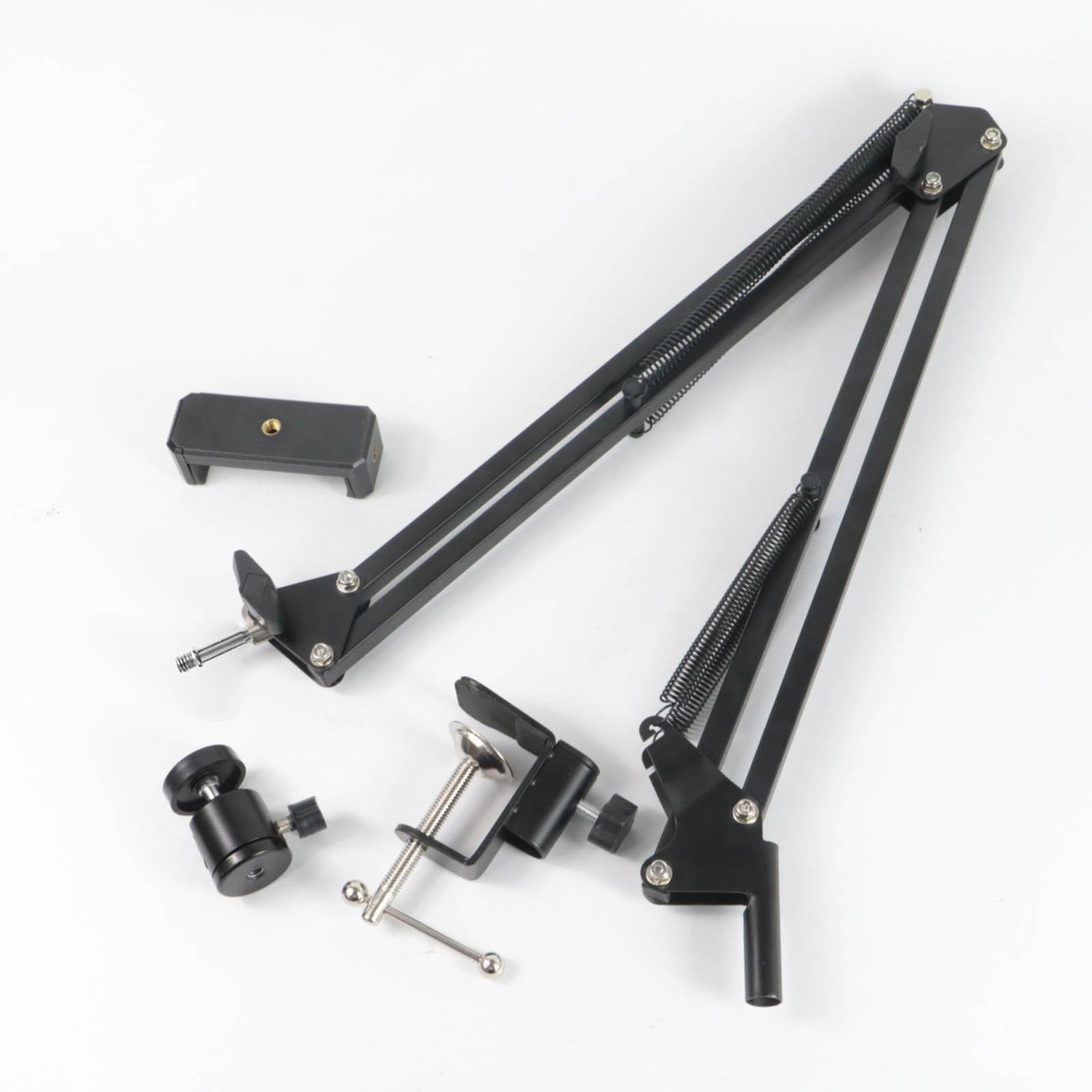 

Подвеска с ножничным рычагом. Подставка для веб-камеры. Крепление для камеры. Держатель штатива для телефона. чёрный