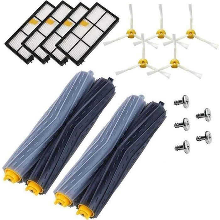 Pieces de Remplacement de Brosse Pieces D'Accessoires pour Irobot Roomba 800 805 860 861 870 871 880 885 890 900 960 980