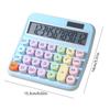 Cute 12 Digit Large LCD Display Calculator Mechanical Switches Calculator with Large LCD Display for Office Work Student