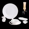 Elegant Ceramic Rose Gold Sauce Dish Set