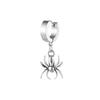 Punk Spider Eyes Triangle Pendant Earrings Stainless Steel Fashion Geometric Ear Jewelry Party Gifts For Women Girls
