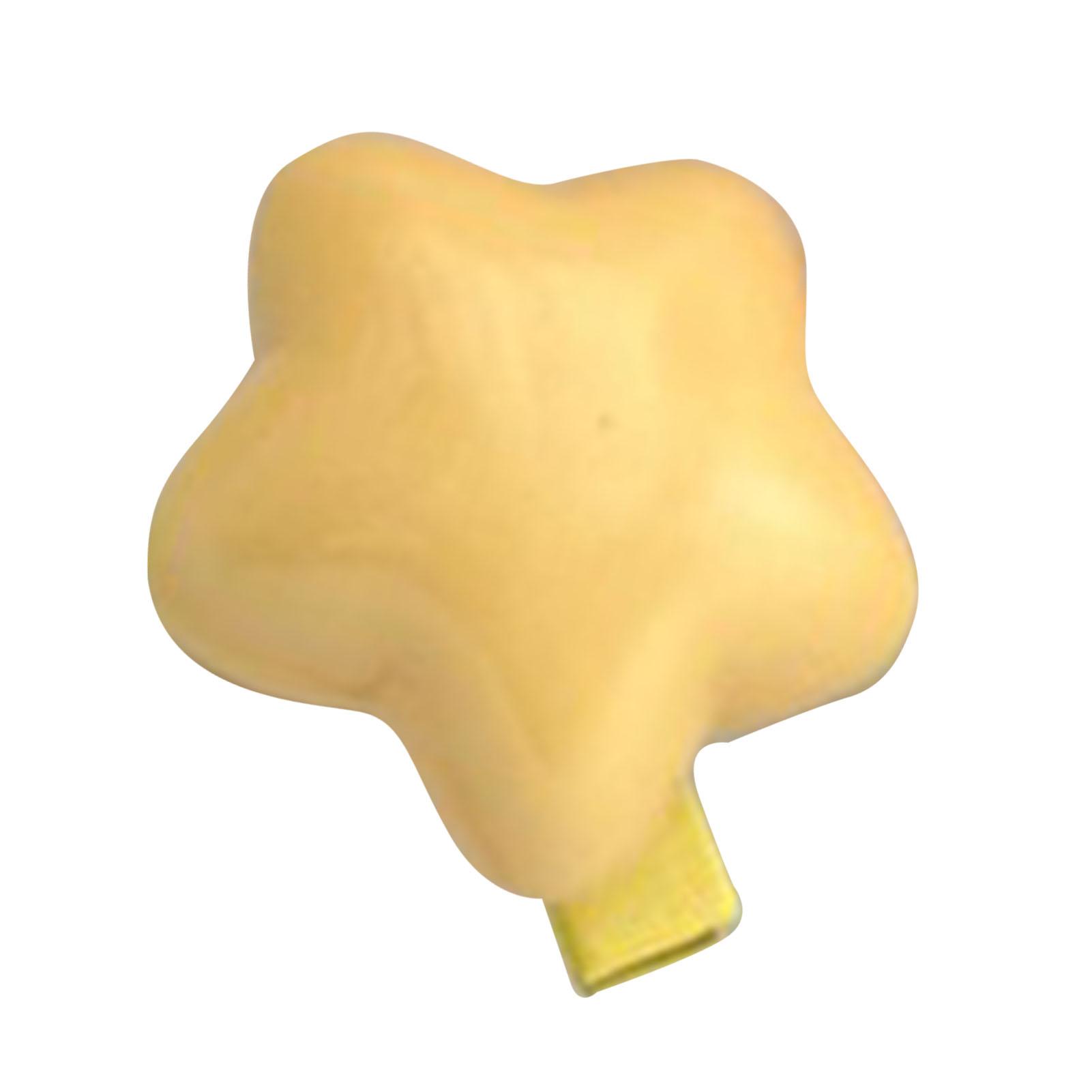 

Шпилька для волосся у формі зірки для дівчаток, жінок, сильна фіксація, мила, багатофункціональна шпилька для укладання волосся, аксесуари, жовта