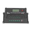 PWM Solar Charger Controller 20A Solar Panel Regulator Black Energy Controller for RV Accessories