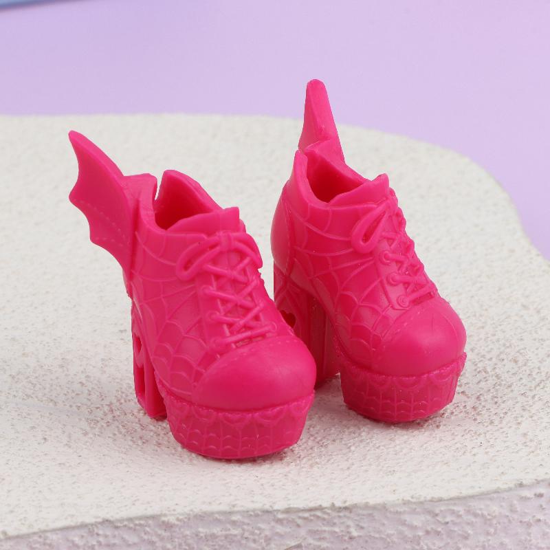 1Pair Mini Doll High Heels Boots Sandals Fashion 1/6 Dolls Dress Up Accessories For Female Dolls Decorations Pretend Play Toys
