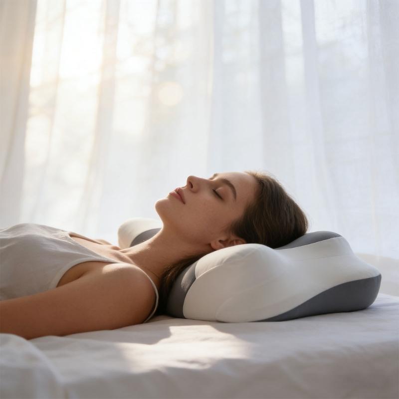 Support Pillow Contoured Memory Foam Cores Washable Comfortable Cover All Night Comfortable