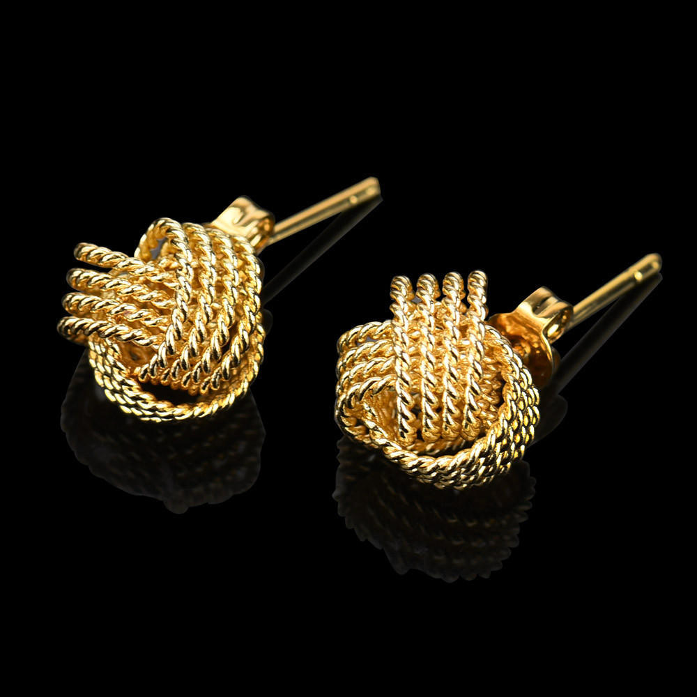 

Простая мода Мяч Слайд 925 Посеребренные ушные серьги Серьги Женщины Ювелирные изделия