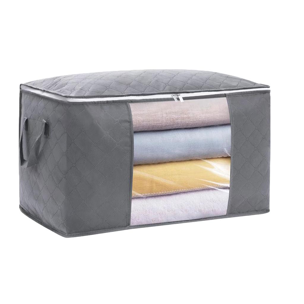 1PC Storage Bag Foldable Large Capacity Clothes Blanket Storage Bags Storage Containers for Organizing Bedroom Closet Clothing
