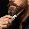 Multifuncional Folding Comb Men Beard Styling Combs Anti Static Portable Mustache Comb Multifunctional Hairdressing Tools