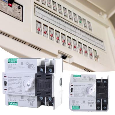 Nicht unterbrechendes 2P 100A Doppelstrom-ATS mit 400V Nennspannungen Sichere elektrische Lösung für stabile Stromkreissteuerung