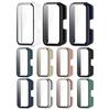PC Watch Case Smartwatch Protective Cover with Tempered Glass Dustproof Anti-Scratch for Samsung Galaxy Fit 3
