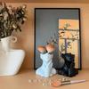 Creative Makeup Brush Holder Human Face Art Desktop Decoration Large Capacity Pencil Holders Storage Organizer Flower Vase Home