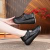 Retro thick-soled hollowed-out and breathable outer wear spring and summer new women's fashion soft-soled medium and old 2 single shoes