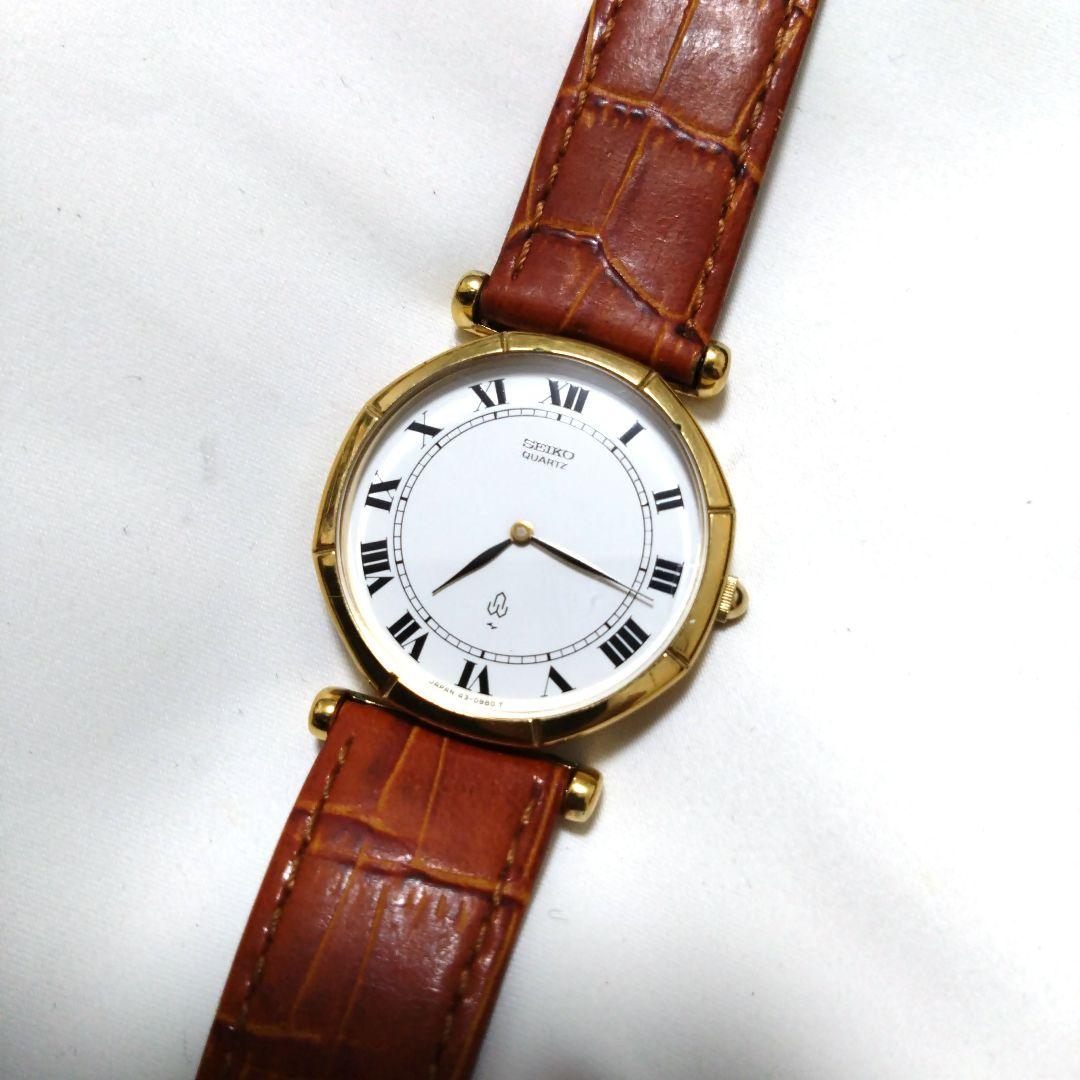 

[USED] Extremely rare Seiko Chariot Roman Octagon watch with battery