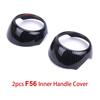 For MINI Cooper Hatchback F56 Whole Inner Carbon Fiber Texture Sticker Cover Handle Vent Console Panel Housing Case Accessories