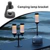 Lantern Stand Camping Detachable Desktop Light Stand Portable Outdoor Tabletop Light Mount For Camping Picnic Outdoor Activities