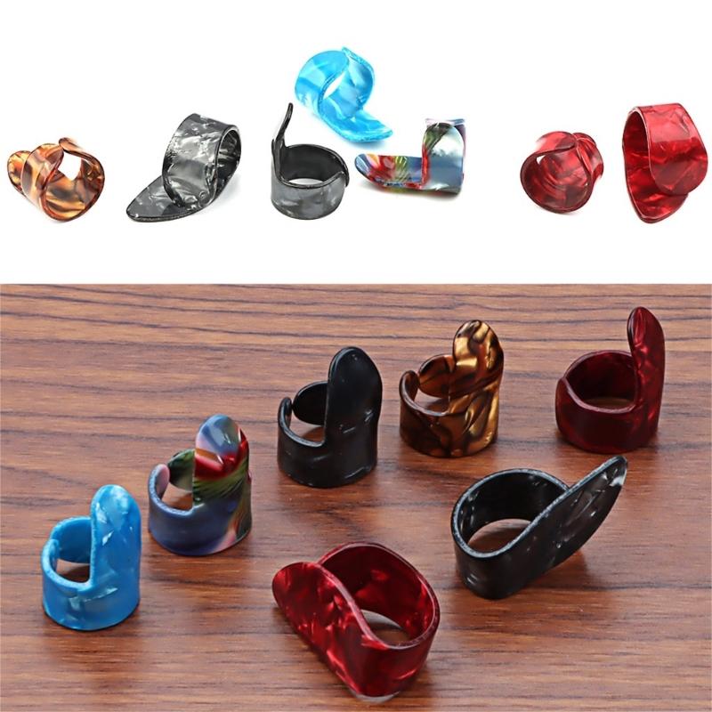 7Pcs Guitar Picks Thumb Picks Electric Guitar Part Ukulele Picks Guitar Picks