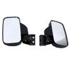 UTV Side Rear View Mirror 2 Pack Wide Angle Adjustable Heavy Duty Clamp On for SXS Vehicle