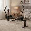 Hydraulic Rowing Machine Streamlined Compact Rower Quiet for Home Gym, Apartment