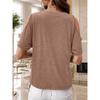 Spring Summer New Women's Solid Off Shoulder Short Sleeve T-shirt, Fashion Casual European American Style Women's Tops for Foreign Trade