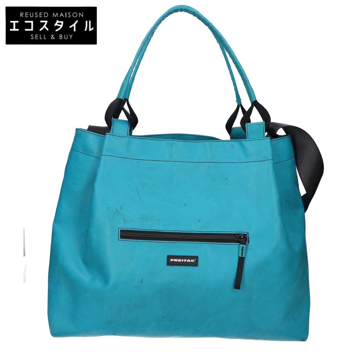 

FREITAG F62 PEGGY 2WAY Tote Bag BlueUsed