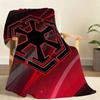 Classic S-Star W-Wars Logo Blanket Soft Throw Blanket for Home Bedroom Bed Sofa Picnic Travel Office Rest Cover Blanket Gift