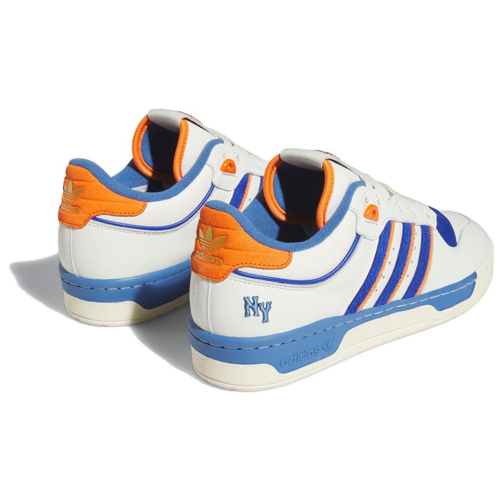 adidas Rivalry Low 86 NYC - White Unisex Sneakers White-Tint Royal-Blue Orange ID4781