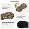 Pure Silk Eye Shading Mask Portable Night Eyepatch Soft Travel Blindfold  Night Sleep Relax Aid