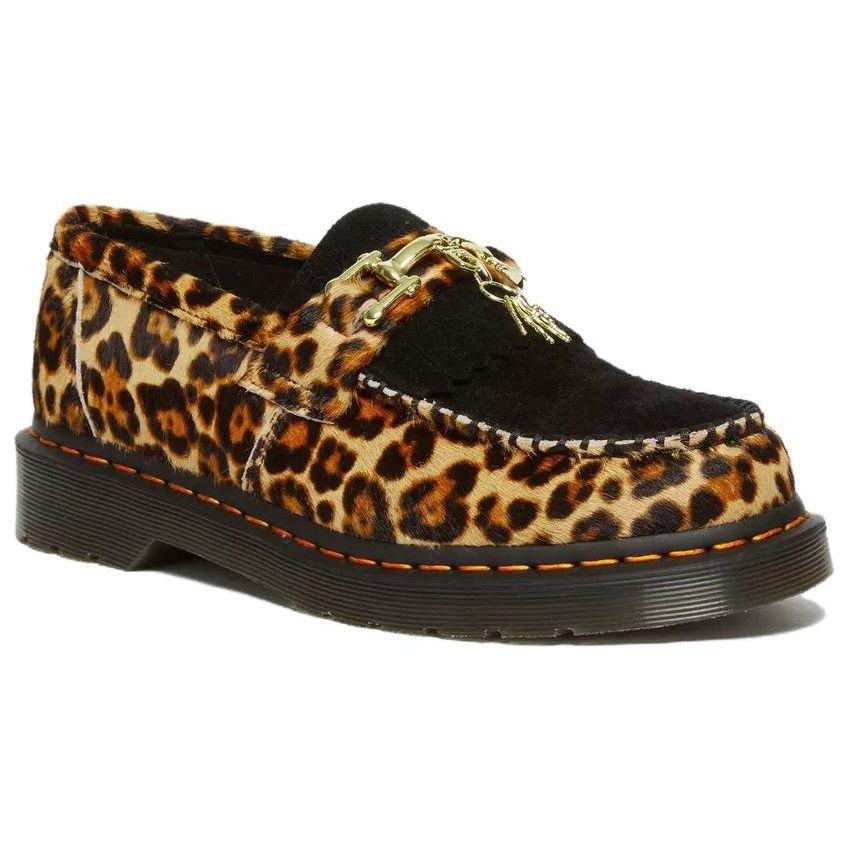 Dr. Martens Adrian Suede Fashion Comfortable Loafers Unisex Loafers Yellow Black 31506948
