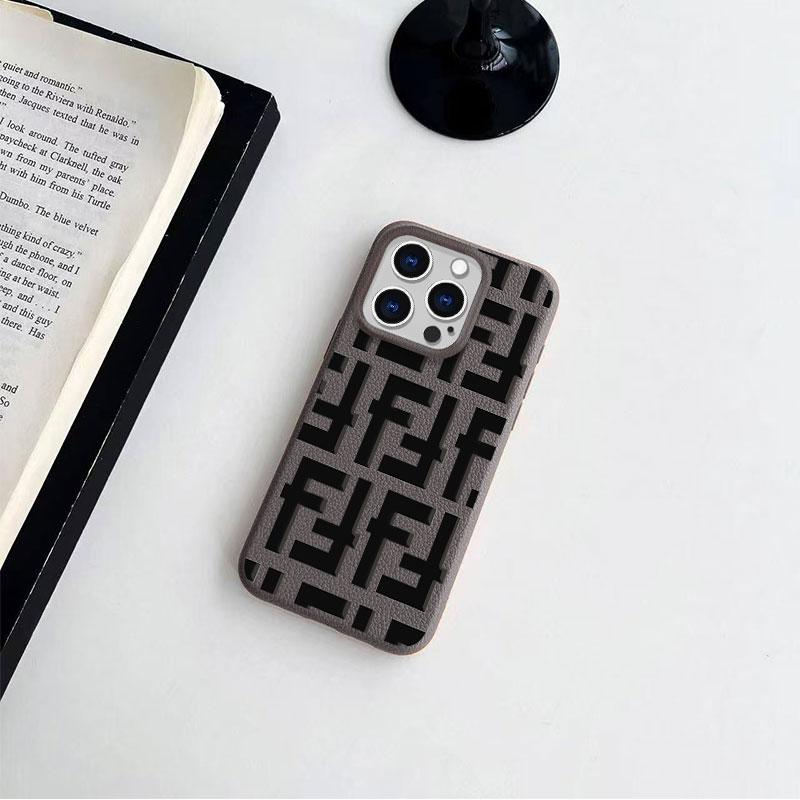 Letter F Lichee Pattern Phone Case For iPhone 17 Pro Max Air 16 16e 15 14 13 12 11 Pro Max Plus X XS MAX XR Back Cover