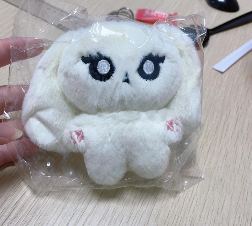 Aespa Ning Giselle Cute And Cuddly Aespa Ning Yizhuo Plush Keychain Giselle 10cm