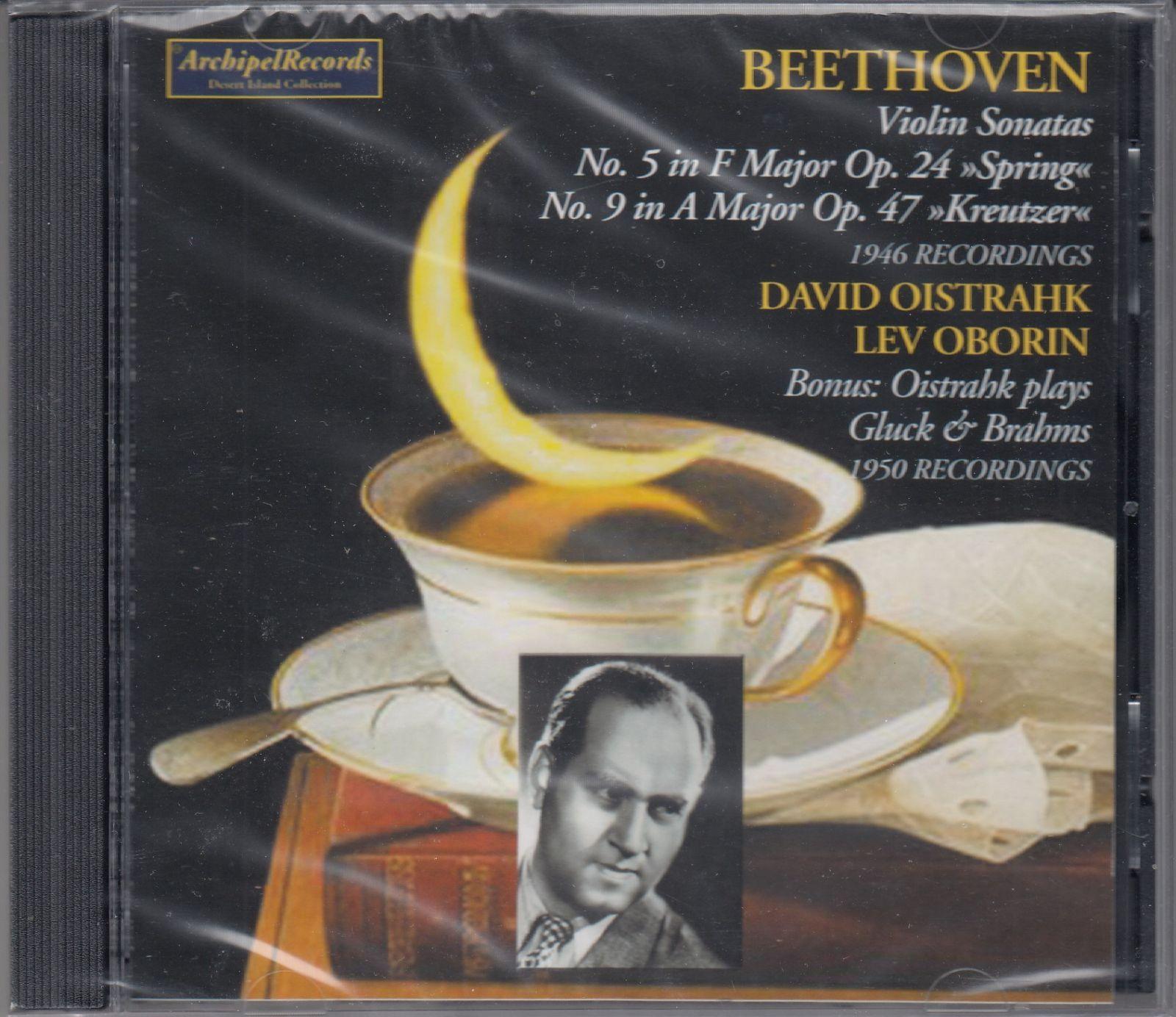 

[USED] [CD/Archipel] Beethoven: Violin Sonata No. 5 in F major & Violin Sonata No. 9 in A major, etc./David Oistrakh (vn) & Lev Obolin (p) 1946, etc.