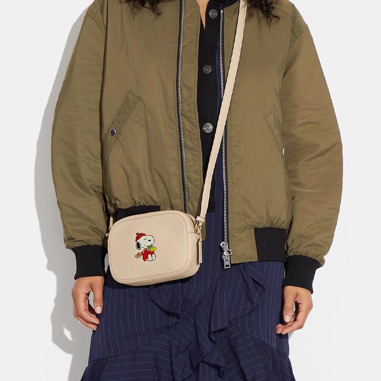 New Snoopy X COACH Jamie Crossbody Bags CF249-IMOQY