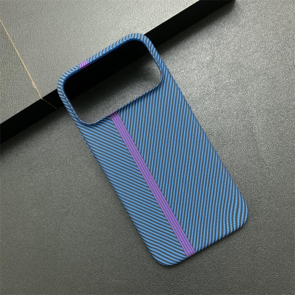 Carbon Fiber Plastic UltraThin Armor Case For iPhone 17 16 15 14 Plus 13 12 11 Pro Max Shockproof Protect Hard Cool Cover