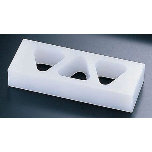 

Sumibe Techno Plastics Sumibe Techno Plastics Mini Rice Ball Mold, 3 Holes, Polyethylene, Japan, BON1501