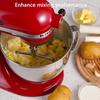Beater Blade for Kitchenaid Mixer Tilt-head 4.5-5.0 Qt Stand Mixers, Stainless Steel Dishwasher Safe, Perfect Pastry Paddle Attachment
