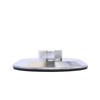 7 Inch Aluminum Backer Pad Hook and Loop Backing Pad Backing Holder 5/8-11 Polish Wheel Holder Pad