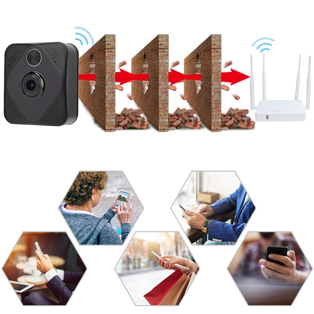 Lower Power Doorbell With Camera Smart Wifi Door Bell Ring