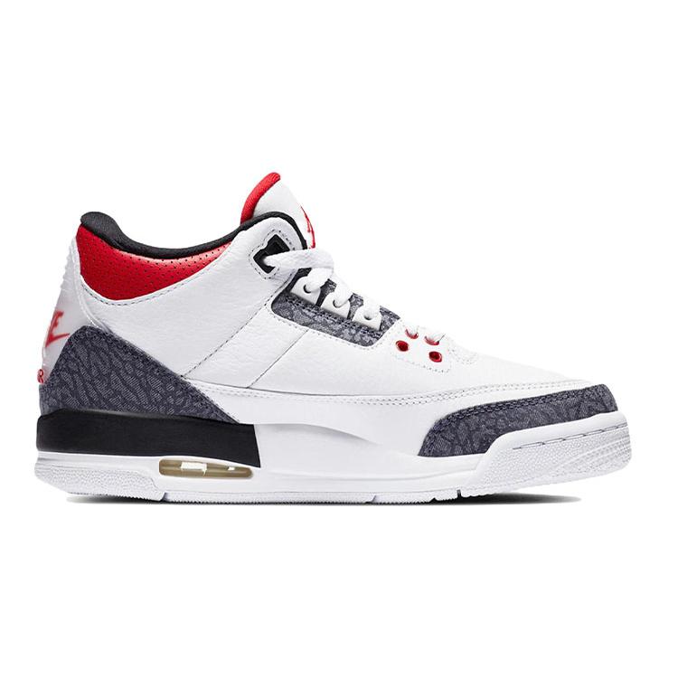 Jordan 3 Retro SE Fire Red Denim GS CZ6634-100