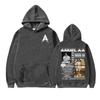 Rapper Anuel AA Real Hasta La Muerte World Tour Hoodies Men Women Fashion Hip Hop Pop Music Sweatshirts Fleece Casual Pullovers