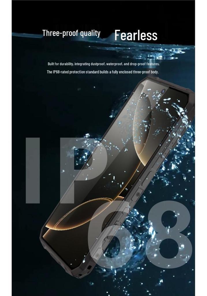 S17Ultra 6.8-inch IP68 Waterproof Smartphone with NFC, Infrared, Drop-Proof Design, and Extended Standby