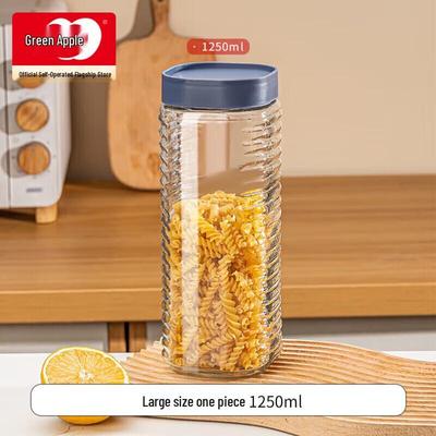 Versatile Sealed Glass Storage Jars