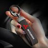 Portachiavi Deluxe in Pelle con Ciondolo Portachiavi con Emblema Auto per Mitsubishi Lancer ASX Outlander Pajero Evolution Accessori Auto