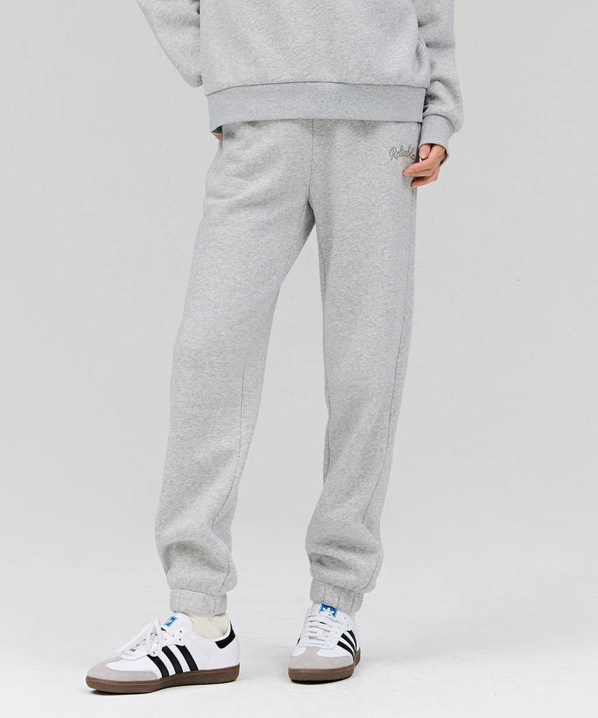CHASECULT Women'S Fleece-Lined Jogger Warm-Up Pants - Grey