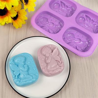 Moule Silicone Savon 3D Rectangle Ovale Rond Outil Bombe de Bain Fleur Arbre de Vie Bébé Lune Soleil Fondants Cire Matériel de Fabrication